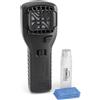 Thermacell Repellente Antizanzare Portatile per Esterno, Protezione 21 m², Include una Ricarica da 12 ore + 3 Piastrine, Nero