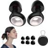 HItianya Artevive Moto Earplugs-27 Db, Artevive Earplugs, Artevive Motorcycle Earplugs, Artevive Silence Earplugs - 27db, Motorcycle Earplugs, Wind Noise & Ear Ringing Reduction (Black, One Size)