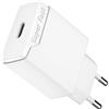 Newding Caricatore USB C 20W, Alimentatore a Ricarica Rapida PD 3.0 Spina Caricabatterie Veloce per Phone 16/15/14/13/12 Pro Max, Pad, Galaxy S23/S22, Pixel, Adattatore da Muro Universale Bianco