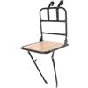 RMS P.PACCO ANT.26/28 NERO C/LEGNO portapacchi anteriore