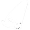 UFO ADESIVO LOGO ALIENO BIANCO 50 CM