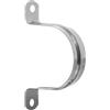 YoiYee - Fascetta per tubo a forma di U, 50 mm, in acciaio inox 304, 2 fori, per canalizzazione, idraulica, tubo per gas/acqua, tubi, confezione da 10