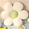 Morbuy Cuscini per Sedia a Forma di Fiore, Cuscino Morbidi in Peluche,Tatami Angolo di Lettura Cuscini Decorativi, per Giardino, Sedie da Ufficio,Camera da Letto (50x50cm,Verde Bianco)