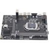 KAKAKE Scheda Madre del Computer, Interfaccia M.2 2 SATA2.0 4 USB2.0 LGA1150 CPU H81M Scheda Madre Scheda di Rete Gigabit DDR3 a Doppio Canale per Giochi