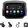 HURUMA Android 14 9 Pollici Touchscreen Stereo Auto Bluetooth Auto Radio Stereo Per Ford EcoSport 2014-2018 Con Bluetooth FM Radio Comando Del Volante WiFi Bluetooth AHD Retrocamera(Y1 1+32G)