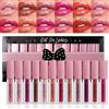 Beauty Searcher Set di 12 lucidalabbra, a lunga durata, impermeabile, non adesivo, idratante, rossetto liquido, labbra brillanti, colorate, set regalo per trucchi