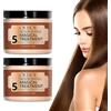 Meanju 2 pezzi Trattamento magico nutriente,Maschera progressiva per il trattamento dei capelli cheratina molecolare,5 secondi per ripristinare i capelli morbidi