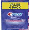 Crest 3D White Luxe, Glamorous White, Vibrant Mint Toothpaste 4,1 Oz (Confezione da 4) By, 116 g (confezione da 4)