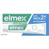 ELMEX - Dentifricio Elmex Sensitive Alito Fresco 0% Coloranti - Denti Sensibili, Gengive Dolorose, Protezione dello smalto - 2 x 75 ml