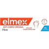 ELMEX - Dentifricio Elmex Anti-Caries Original 0% Coloranti - Carie - Denti sensibili, Gengive dolorose, protezione dello smalto - 75 ml