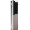 Emco ASIS Plus - Armadietto da incasso per scopino da bagno, con porta carta igienica, armadietto alto con funzione Push to Open e fermo a destra, 803 mm