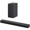 LG S60Q SMART SOUNDBAR 2.1 300 W SUBWOOFER WIRELESS BLUETOOTH SUONO SURROUND DOL