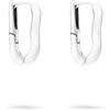 Liebeskind Berlin LJ-1641-E-25 - Orecchini a cerchio in acciaio INOX color argento, 2,5 cm, Acciaio inossidabile, Nessuna pietra preziosa