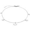 Liebeskind Berlin LJ-1661-A-27 - Cavigliera in acciaio INOX color argento, 27 cm, Acciaio inossidabile, Nessuna pietra preziosa