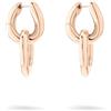 Liebeskind Berlin LJ-1678-E-31 - Orecchini in acciaio INOX IP oro rosa, 3,1 cm, Acciaio inossidabile, Nessuna pietra preziosa