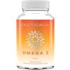 ceuticalia Integratore Alimentare Omega 3 - Olio di Pesce Selvatico, Ricco di EPA e DHA - Cuore, Vista e Mente, Concentrazione e Memoria - Vitamina E - 90 Capsule, 30 Giorni