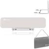lionelo Lora Sponda Letto Portatile e pieghevole per Bambini Altezza 45cm Lunghezza 150cm Regolazione inclinazione fino a 180° Barriera letto con meccanismo di bloccaggio StandSafe impedisce la caduta