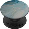 Abstract Textures Gifts Co. Mixture of Colors Blue and Gold PopSockets PopGrip Adesivo