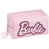 CERDÁ LIFE'S LITTLE MOMENTS - Borsa da viaggio per toilette di Barbie - Rosa - Grande capacità di stoccaggio - Chiusura a zip - Stampa Barbie - Prodotto originale