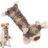 Generico Giocattoli per cani cigolanti per masticatori aggressivi, giocattolo da masticare infrangibile per orsi | Bambola di peluche giocattolo per cani indistruttibile | Giocattoli interattivi per cani a for