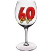 Bombo Bicchiere con Tasca portabicchiere per Compleanno 60 Anni