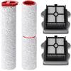 MYAYD Set di pezzi di ricambio e filtro HEPA compatibile con Roborock Dyad Pro/Dyad Pro Combo Aspirapolvere Contiene 2 spazzole principali, 2 filtri
