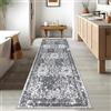 Enyhom Tappeto Cucina Extra Lungo 80 x 300cm Morbido Tappeto Corridoio Antiscivolo Lavabile Boemia Passatoia Cucina, Vintage Passatoia Corridoio Tappeti per Ingresso, Lavanderia, Balcone
