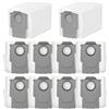 HoHumoca10 Sacchetti di polvere per Roborock S8 MaxV Ultra/S8 Max Ultra/Q Revo/Qrevo Pro/Qrevo S/Qrevo MaxV/Qrevo Curv/Qrevo Edge/Qrevo Slim/Qrevo Master/QV 35A/QV 35S/Saros 10R