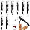 UNINGYI 8 Pezzi Cavatappi Professionali, Cavatappi Vino, Apribottiglie Vino, Cavatappi da Sommelier mit Tagliacapsule, Apribottiglie Manuale Adatto a Tutti i Tipi di Sughero e Bottiglie di Birra