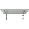 Glaszentrum Hagen Wagner, tettoia di vetro per porta balcone, copertura per porta d'ingresso, vetro VSG consupporto in acciaio inox