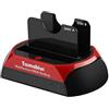 Tccmebius USB 3.0 Docking Station per Disco Rigido, TCC-S868-DE USB 3.0 a 2.5 3.5 Pollici IDE SATA Doppie Slot Enclosure HDD Esterno, per 2.5 3.5 IDE SATA I/II/III HDD SSD