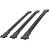 Apline Compatibile con Renault Trafic 2014-2024 Barre Portatutto FLY Modella Portapacchi Barre Tetto 3 PEZZI NERO