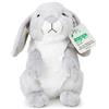 Zappi Co Peluche di Coniglio Grigio (20cm) - Affascinante, Accogliente, Eco-Friendly, Aggiunta alla Collezione di Orsacchiotti Safari, 100% Riciclato