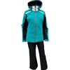 Brugi Tuta Completo Sci donna AF2Z LUQ 5.000mm Waterproof Regular Fit GIACCA + PANTALONE (AZZURRO, L)
