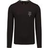 Aeronautica Militare T-Shirt Uomo Manica Lunga 232TS2015J592 8057630100060 - Nero XXL