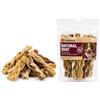 Flamingo bastoncini per cani - Snack Nature Pelle di Capra Sottile - 100g - snack naturale per cani - senza glutine - senza zuccheri aggiunti - dall'Europa