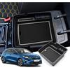 GAFAT Compatibile con Kia Ceed Proceed XCeed SW GT Line 2018-2025 2026 Vano Portaoggetti Console Centrale, Organizer Scatola Contenitore per Braccioli, Accessori Ceed XCeed (Bianco)
