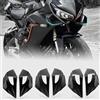WOOGA Winglet aerodinamico ala laterale aletta Spoiler Ala del deflettore dell'aria per Ho&n&da CBR650R 2019 2020 2021 2022 2023 Su&zu&ki GSX250R (Nero lucido)