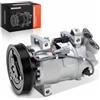 Frankberg Compressore dell'aria condizionata con frizione Diesel Compatibile con Micra V K14 C.a.p.t.u.r I H5/J5 Clio IV BH Clio IV Grandtour KH Replace# 8FK351115071, olio preconfezionato
