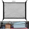 Zocipro Rete Bagagliaio Auto, Universale Rete Portaoggetti Auto Rete Elastica Bagagliaio con 4 Ganci, 80x60cm può Essere Estesa Fino 160x120cm, Rete Soffitto Tetto Organizer