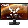 ASUS TUF Gaming VG24VQE - Monitor curvo da 59,9 cm (23,6 pollici) (Full HD, 165 Hz, FreeSync Premium, HDMI, DisplayPort, tempo di risposta 1 ms)