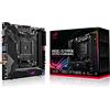 ASUS ROG Strix X570-I Gaming Scheda Madre AMD X570 ITX Gaming con PCIe 4.0, Aura Sync RGB, Intel Gigabit Ethernet, Wi-Fi 6, M.2 Audio Combo Card, HDMI 2.0, DP 1.4, SATA 6 Gb/s e USB 3.2 Gen2