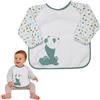 Trois Kilos Sept Panda - Bavaglino, taglia unica, unisex per bambino
