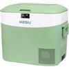Megiu - Frigorifero portatile da 12 volt, frigorifero da 23 stanze (22 litri), compressore congelatore 12 V/24 V CC 110 ~ 240 V CA per esterni, campeggio, viaggi, uso domestico -18 ℃ ~ +15 ℃