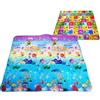 Sghtil Tappetino Per Bambini, Tappeto Da Gioco Per Bambini, 200 x 180 cm, Reversibile E Atossico, Pieghevole, Impermeabile, Tappeto Strisciante, Tappeto Da Gioco Per Bambini