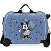 Disney Minnie Style Valigia per bambini blu 50x39x20 cm ABS rigido Chiusura a combinazione laterale 34L 1,8 kg 4 ruote Bagaglio a mano