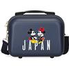 Disney Topolino e Minnie viaggio in Giappone Borsa da toilette Adattabile Blu 29x21x15 cm ABS rigido 9.14L 0.6 kg