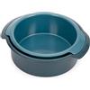 Joseph Joseph Nest™ Set di 2 Stampi Antiaderenti Rotondi da Forno, Teglia per Torte, 23 cm & 20 cm, Acciaio al Carbonio, Maniglie Facili da Impugnare, Garanzia 10 Anni