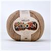 Hello Yarn Reborn - Gomitolo di cotone riciclato, 200 g, filato DK per uncinetto/lavoro a maglia