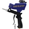 Tigerkinwit Sabbiatrice Pneumatica Professionale Pistola Sabbiatrice Sabbiatrice Portatile Multifunzione Pistola Sabbiatrice Ad Aria per Levigatura Manutenzione Automobilistica Ruggine(Blu)